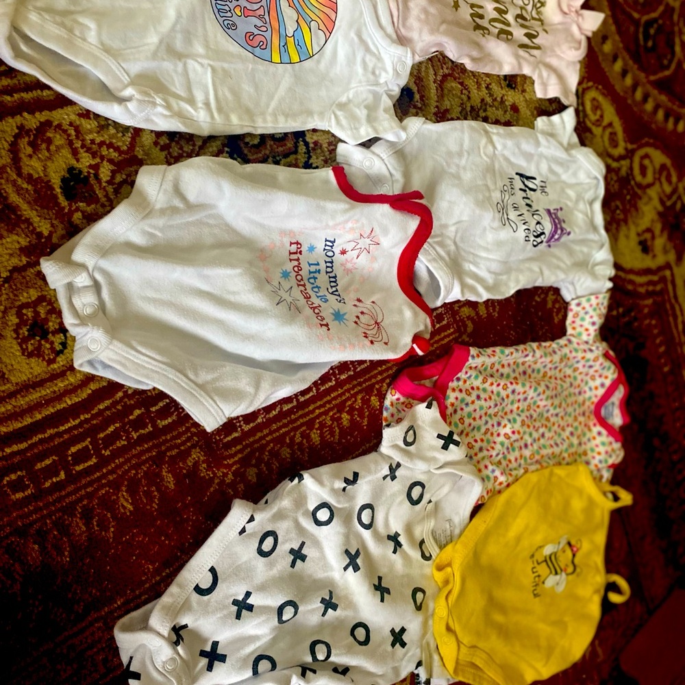 0-3 months baby girls clothes